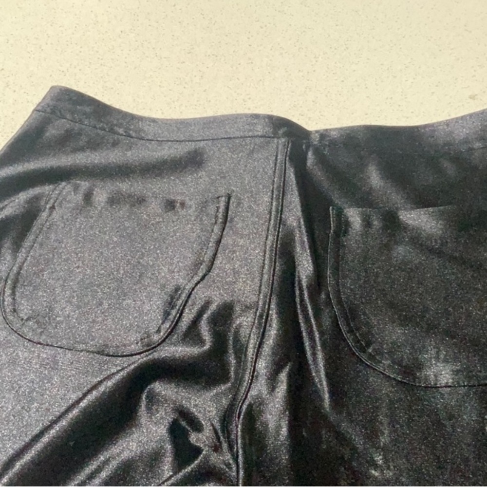 High waisted Shiny pants